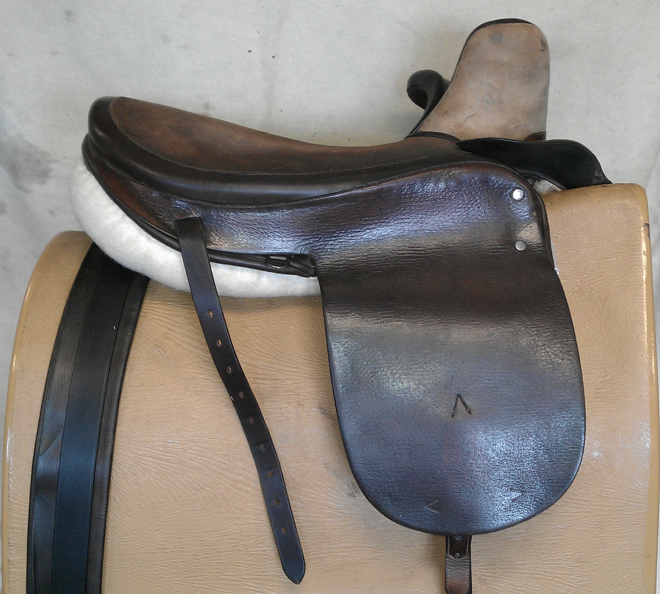 Side saddles for sale by Laura Dempsey, Master Saddler