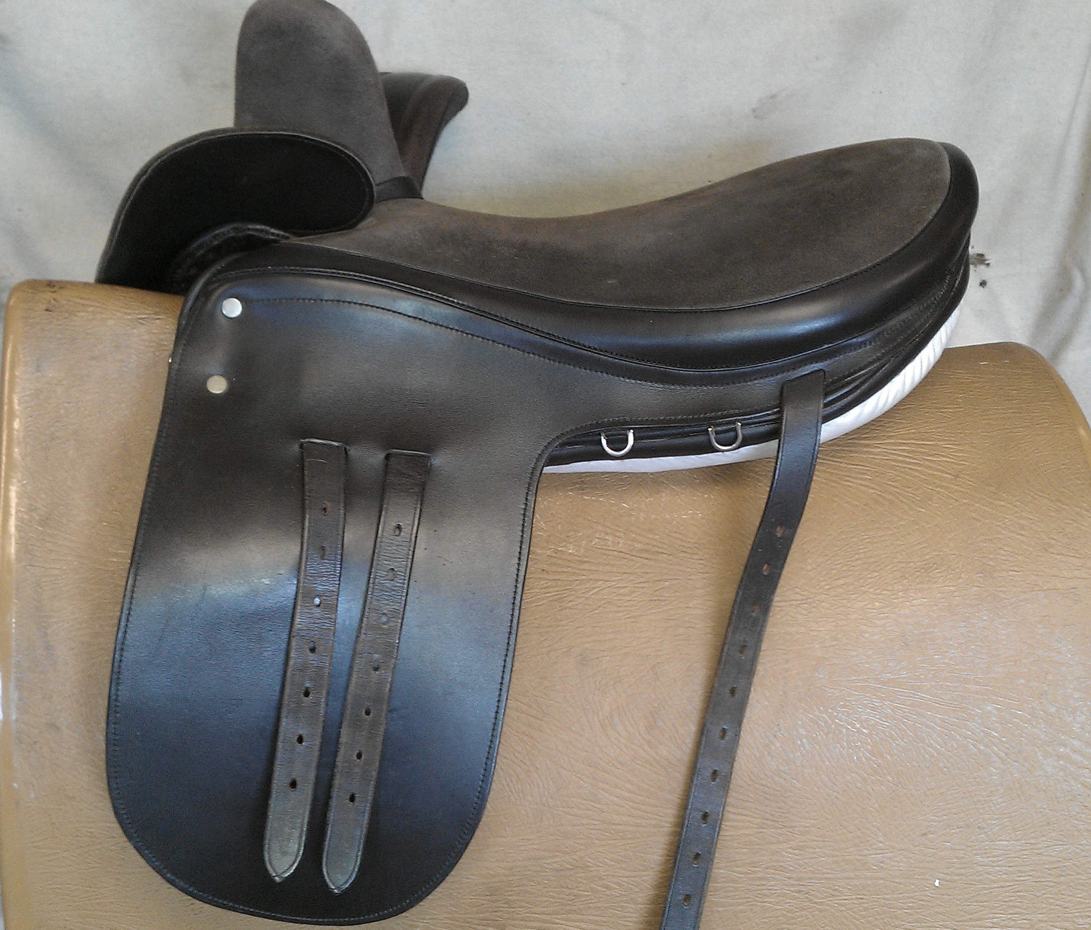 Side saddles for sale by Laura Dempsey, Master Saddler